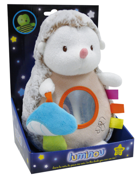 Jemini Peluche Activité Hérisson Luminou